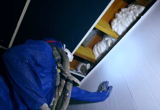 open cell spray foam insulation