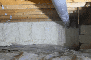 insulating crawl space