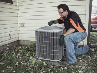 Check air conditioning unit