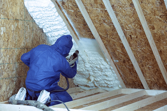 Home shop spray foam
