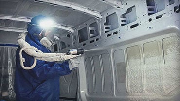 SprayFoamVanInsulation