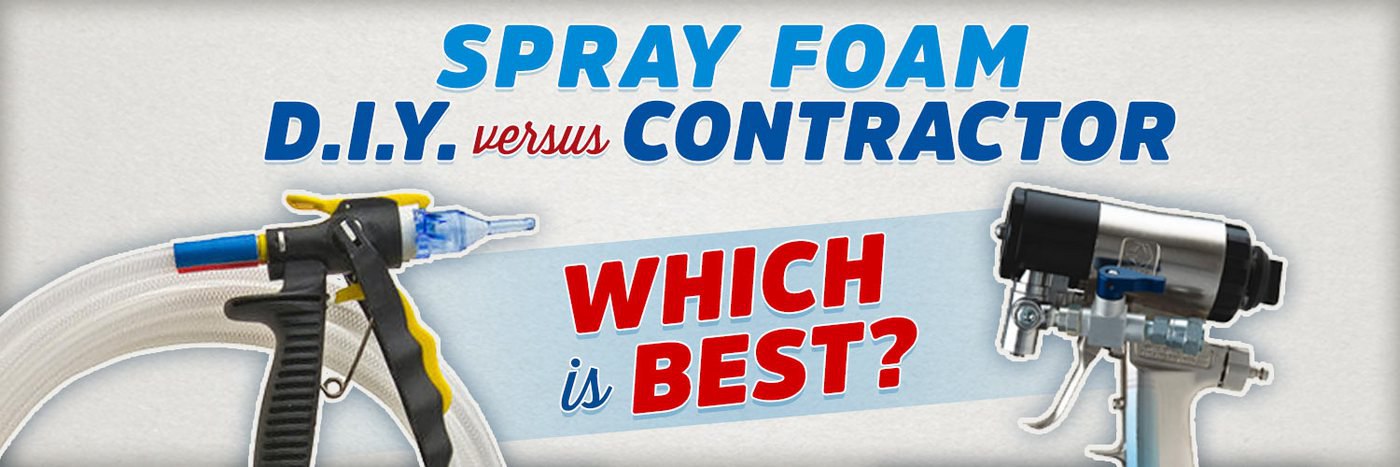 diy spray foam insulation vs professional