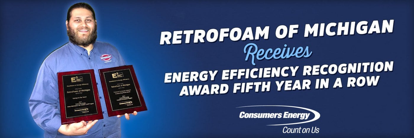 RetroFoam of Michigan Receives Energy Efficiency Recognition Fifth Year in a Row