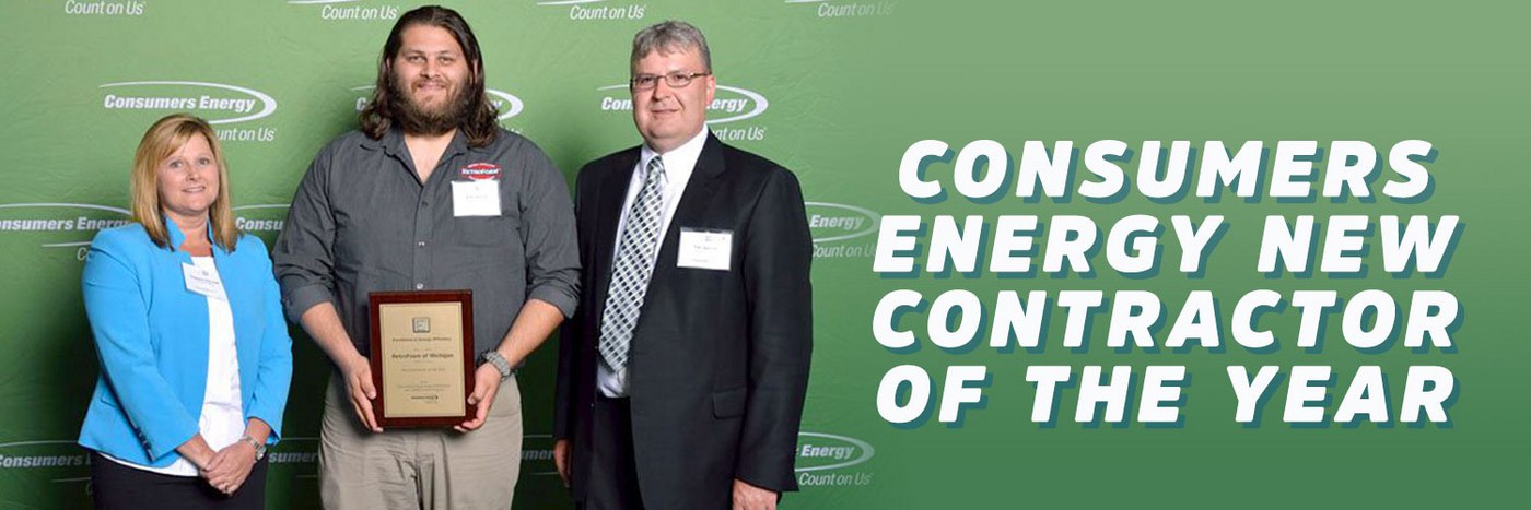 RetroFoam of Michigan Recognized for Energy Efficiency by Consumers Energy