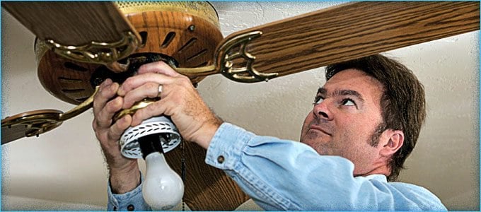 Use Ceiling Fans in Winter to Push Down Warm Air