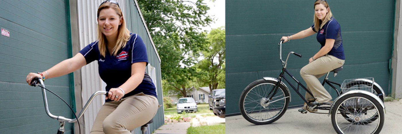 RetroFoam of Michigan Adds Company Bicycle to Fleet